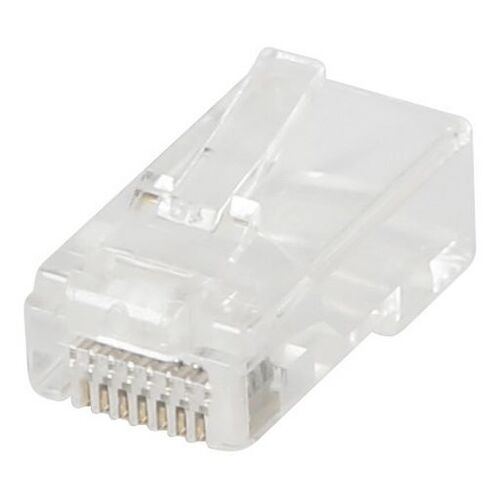 RJ45 CAT6 8P8C Modular Crimp Plug - Pack of 10