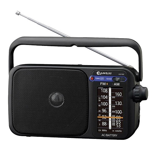 AC/DC Portable AM/FM Radio
