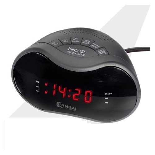 AM/FM Digital Alarm Clock Radio
