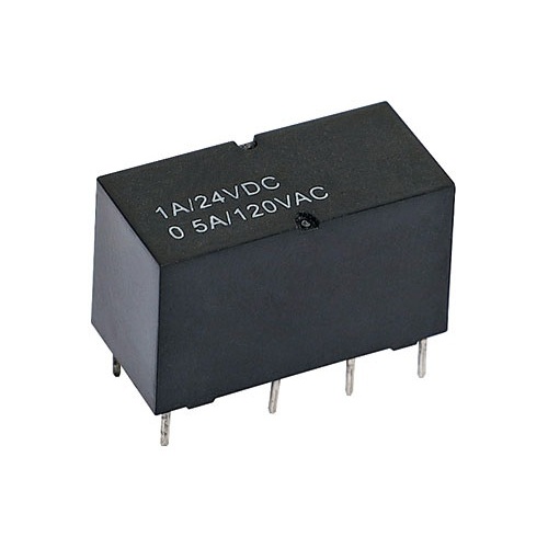 1A 5VDC DPDT PCB Mount Micro Relay
