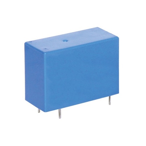 10A 12VDC SPDT PCB Mount Relay - Blue