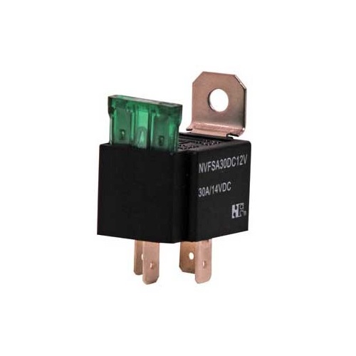 12VDC 30A SPST Fused Automotive Relay