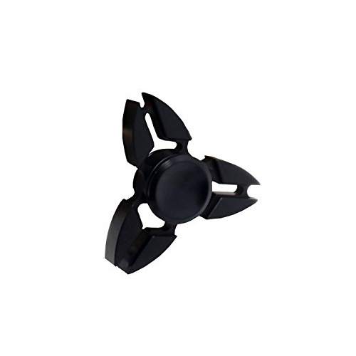 Metal Fidget Hand Spinner - Black Tri-spoke