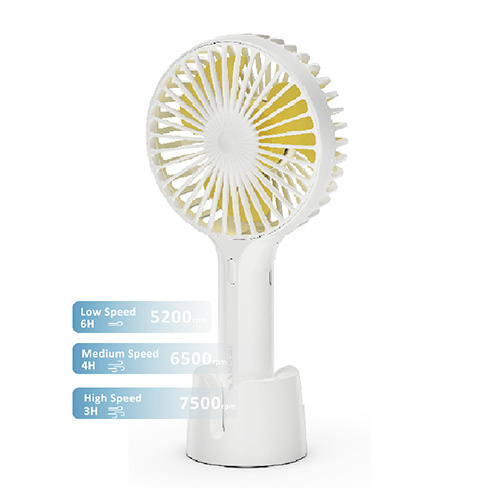Rechargeable Portable 3-Speed Fan