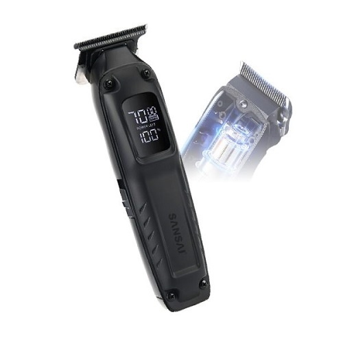 Cordless Beard Trimmer with Digital Display