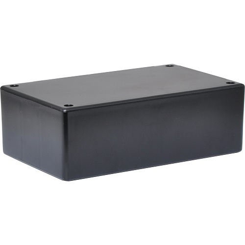 82 x 54 x 30mm UB5 Black ABS Jiffy Box