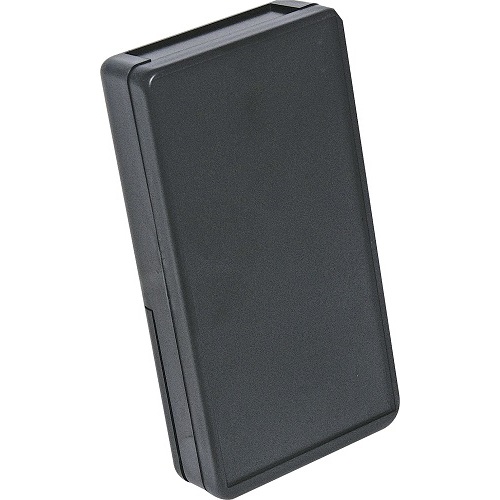 68 x 130 x 25mm Black Hand Held Case