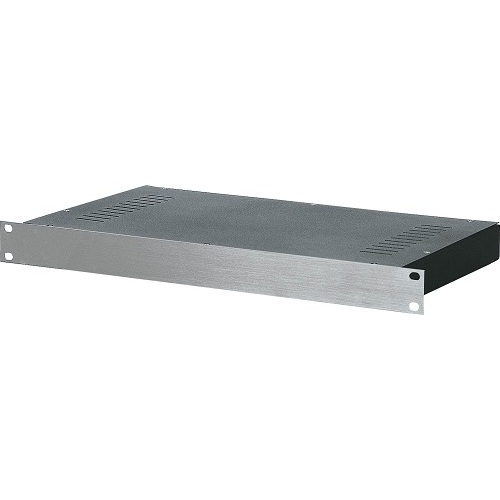 1U Raw Aluminium Front Panel 19" Rack Case
