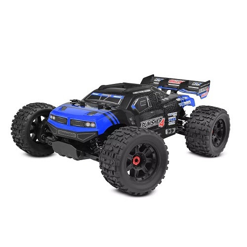 Team Corally Punisher 10 XL4S 4WD 1:10 Brushless RC Monster Truck - Blue