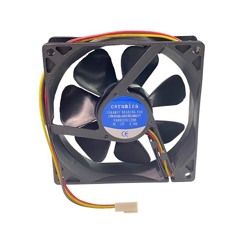92mm 12V DC 3 Wire Ceramic Bearing Cooling Fan - 5.76W