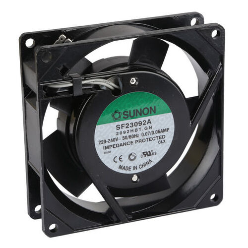 92mm 240V DC Ceramic Ball Cooling Fan 