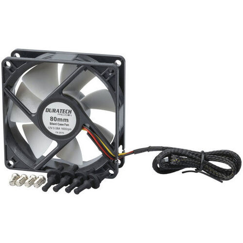 80mm 12V DC Silent Hydrodynamic Bearing Fan 