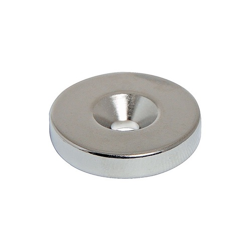 25 x 5mm Rare Earth Magnet Countersunk