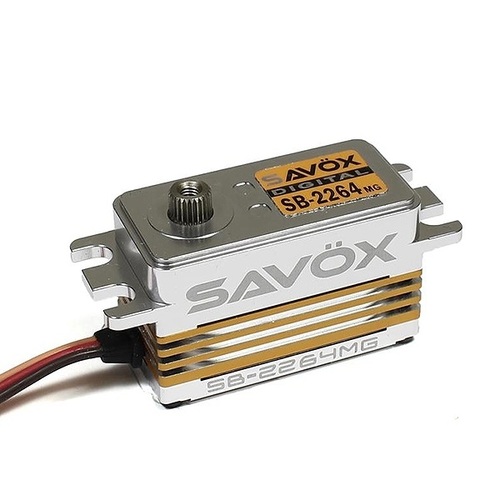 SB-2264MG Savox Low Profile FMJ Servo 15kg @7.4V