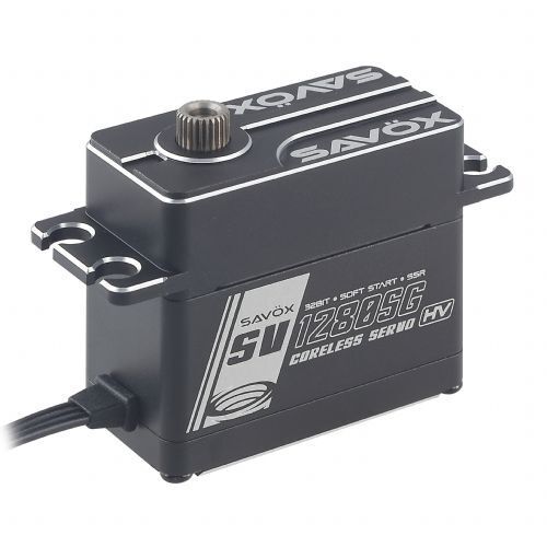 SV-1280SG - High Voltage Coreless Steel-Geared Monster Torque Servo