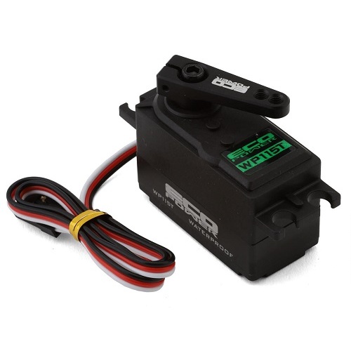EcoPower WP115T Low Profile Waterproof High Torque Metal Gear Servo