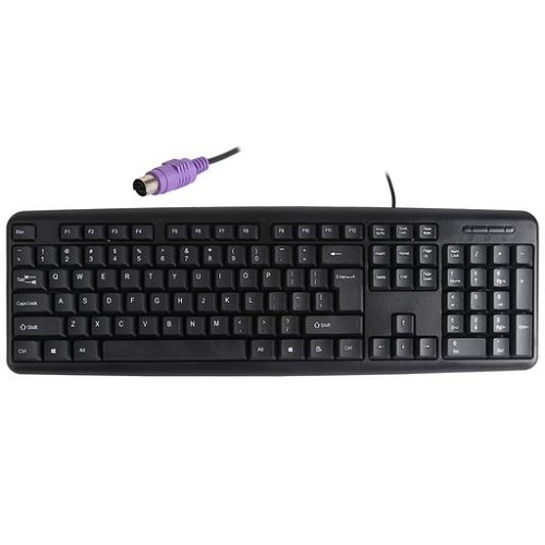 Full Size PS2 Low Profile Keyboard