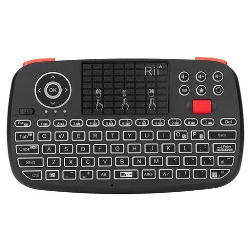 Rii i4 Wireless Bluetooth & 2.4GHz Multimedia Mini Keyboard 