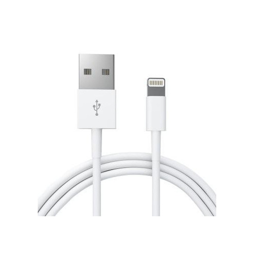 MFi Licensed Apple Lightning USB Cable - White 1m