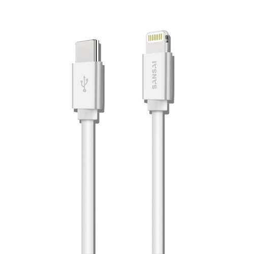 MFi Licensed Apple Lightning USB C PD Cable 0.5m