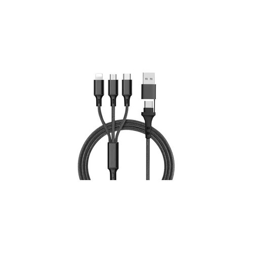 USB To Lightning / Micro / Type C  1.2m Charging Cable