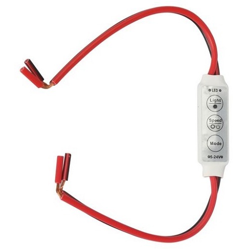 LED Strip Light Low-Voltage Inline Controller
