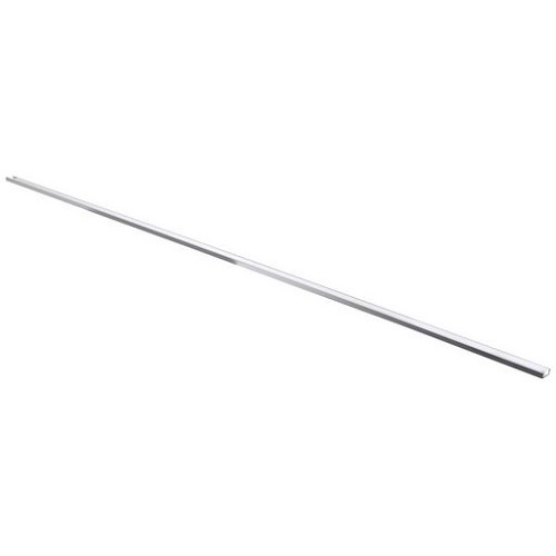Aluminium Channel with Clear Diffuser for LED Strip Lighting - 1m