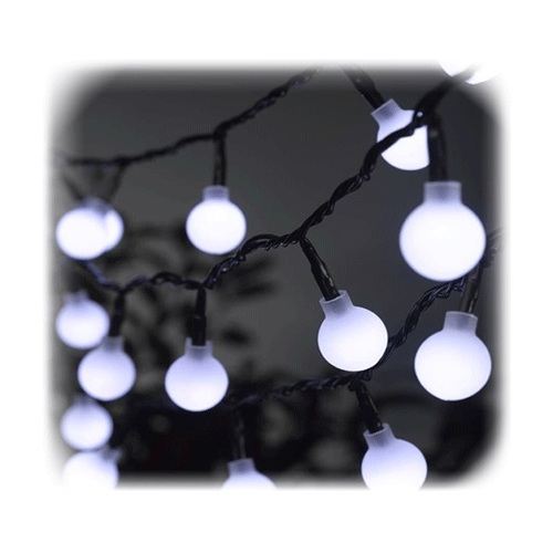 White 50 x LED Globe String Lights