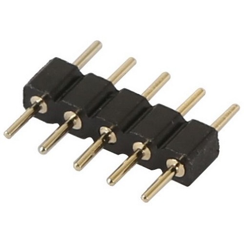 5 pin male to male connector for RGBW Strips