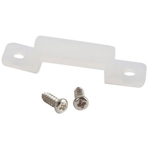 12.5mm Rubber Fixing Clips and Screws for LED Light Strips