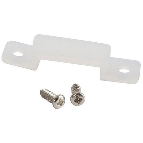 14.5mm Rubber Fixing Clips and Screws for LED Light Strips