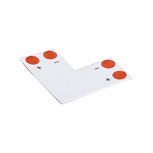 Single Colour 5050 LED Strips L Shape Joiner - 4pk