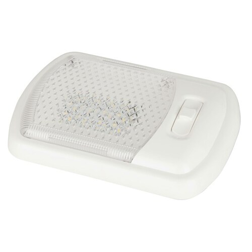 12V White LED Panel Roof Interior Lamp Light with Switch