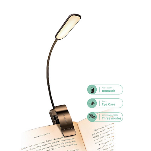 Clip-On LED Rechargeable Book Light