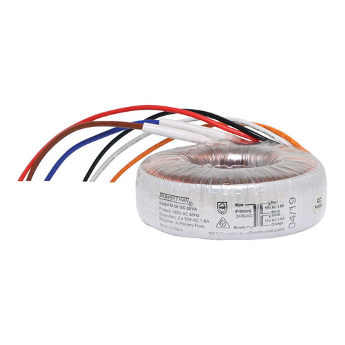 15 + 15 50VA Toroidal Transformer