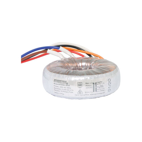 18 + 18 50VA Toroidal Transformer