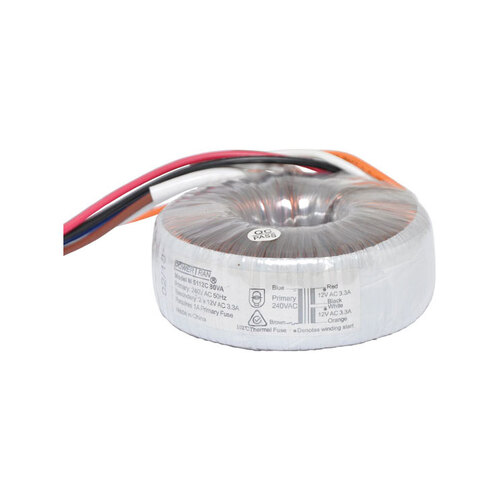 12 + 12 80VA Toroidal Transformer