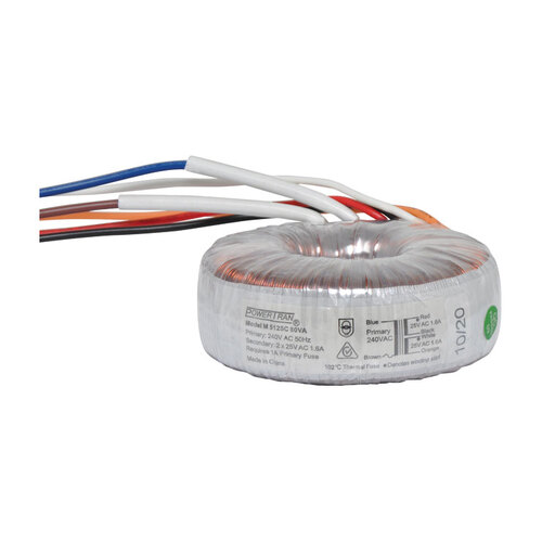 25 + 25 80VA Toroidal Transformer