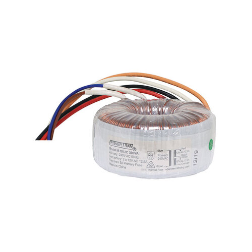 12 + 12 300VA Toroidal Transformer