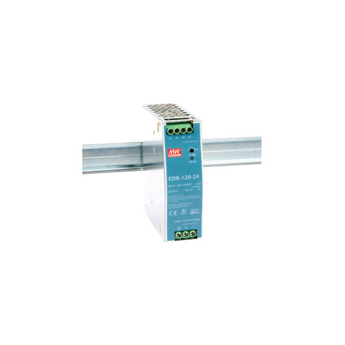 EDR-120-24 120W 24VDC 5A DIN Rail Power Supply