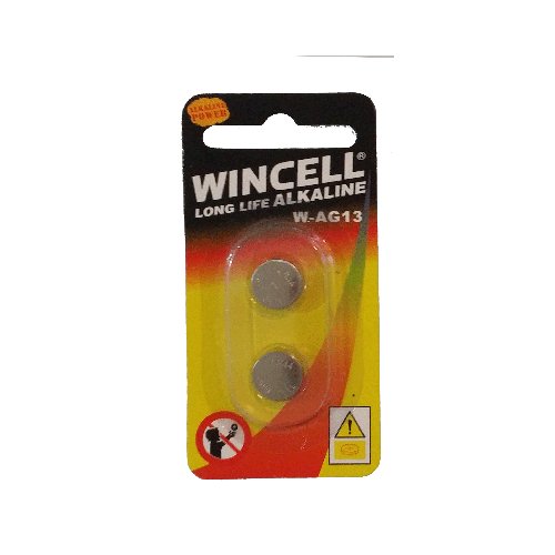 LR44 1.5V Button Cell Battery - 2 Pack