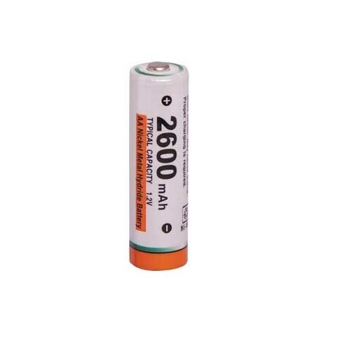 AA Rechargeable 2600mAh Ni-MH Battery - 4 Pack