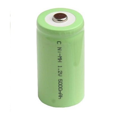 C Rechargeable 5000mAh Ni-MH Battery