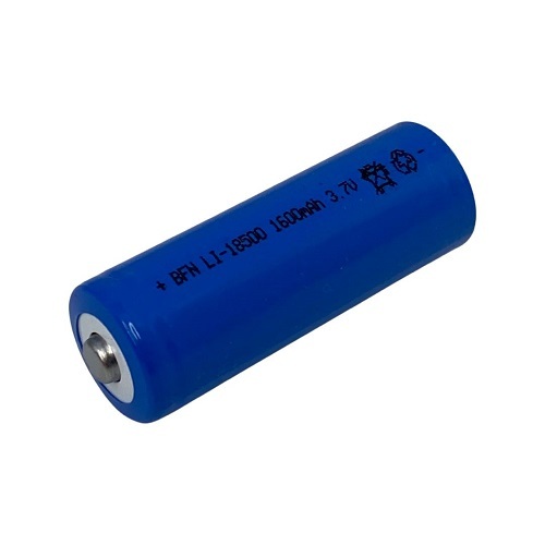 18500 3.7V 1600mAh Li-Ion Rechargeable Battery
