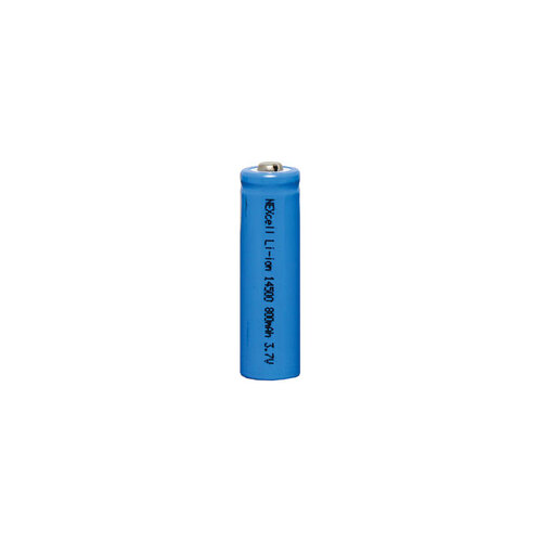 14500 3.7V 800mAh Li-Ion Rechargeable Battery