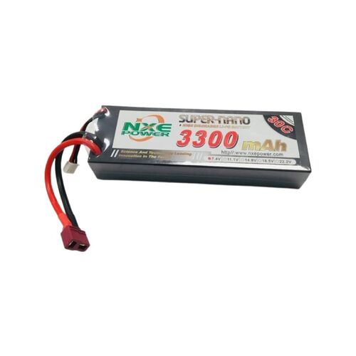 7.4V 3300mAh LiPo 2S Battery Pack with Deans Connector