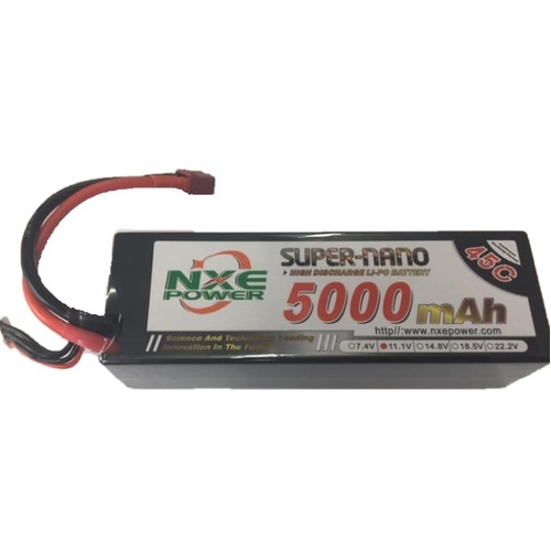 11.1V 3S 5000mAh LiPo 45c Battery Pack with Deans Connector