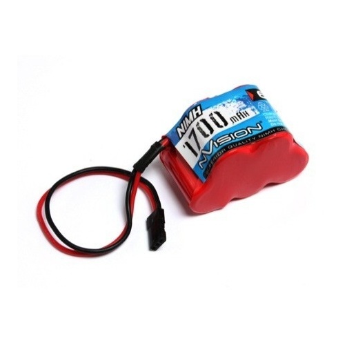 6V 1700mAh Ni-Mh Battery Hump RX Pack with JR Connector