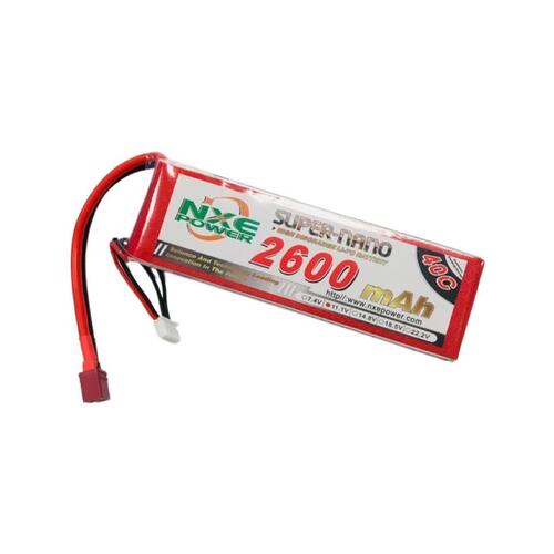 11.1V 2600mAh LiPo 3S Battery Pack with Deans Connector