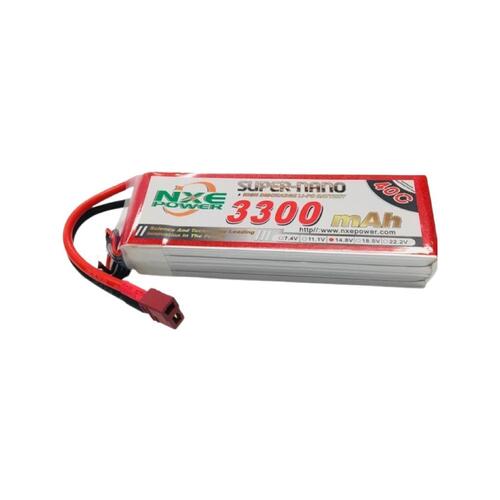 14.8V 3300mAh LiPo 4S Battery Pack with Deans Connector